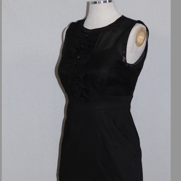 Black Ruffle Dress - Picture 7 of 9